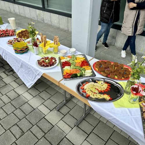 Gesunde Jause im Frühling 