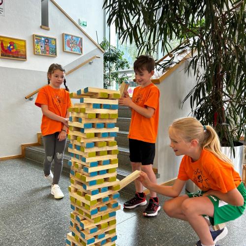 Sport-Spiel-Spaß-Tag