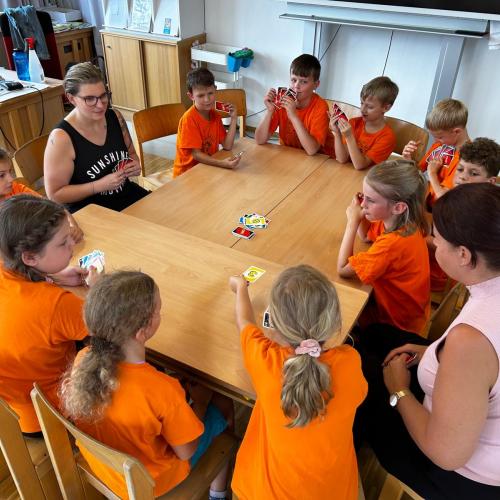 Sport-Spiel-Spaß-Tag