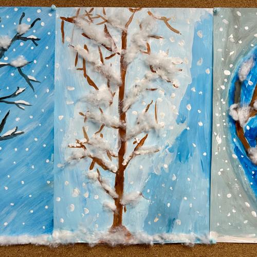 Winterbäume