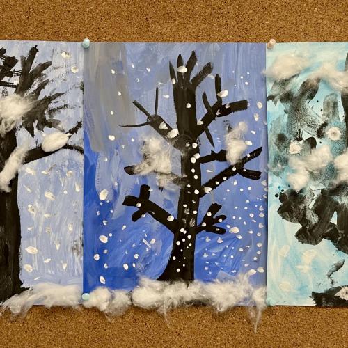 Winterbäume