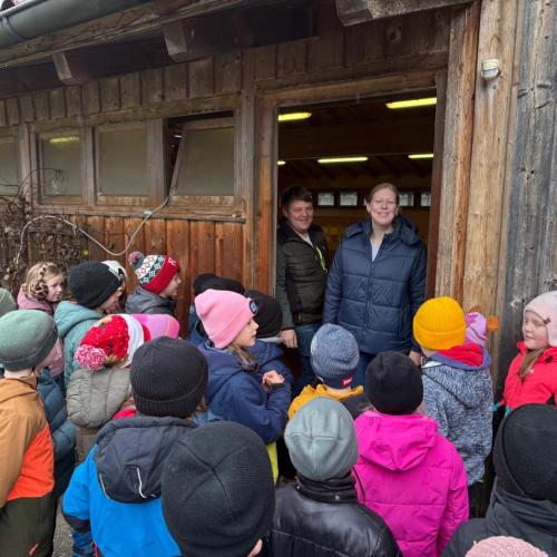 Besuch am Bauernhof 