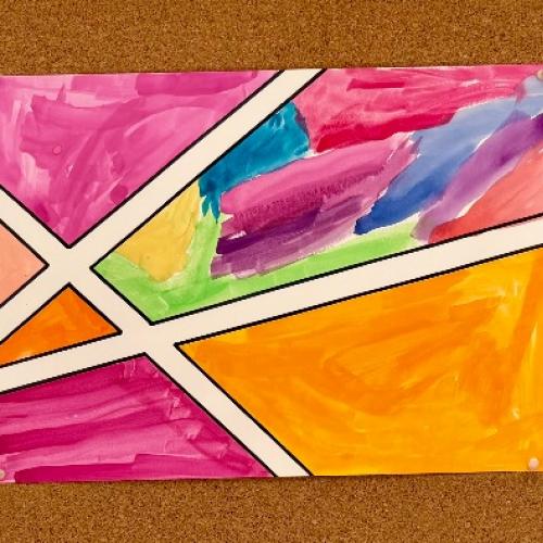 Tape art 