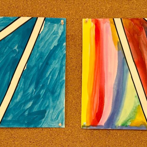 Tape art 